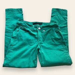 Calvin Klein Jeans Green Colored Denim Skinny Low Rise Jeggings
